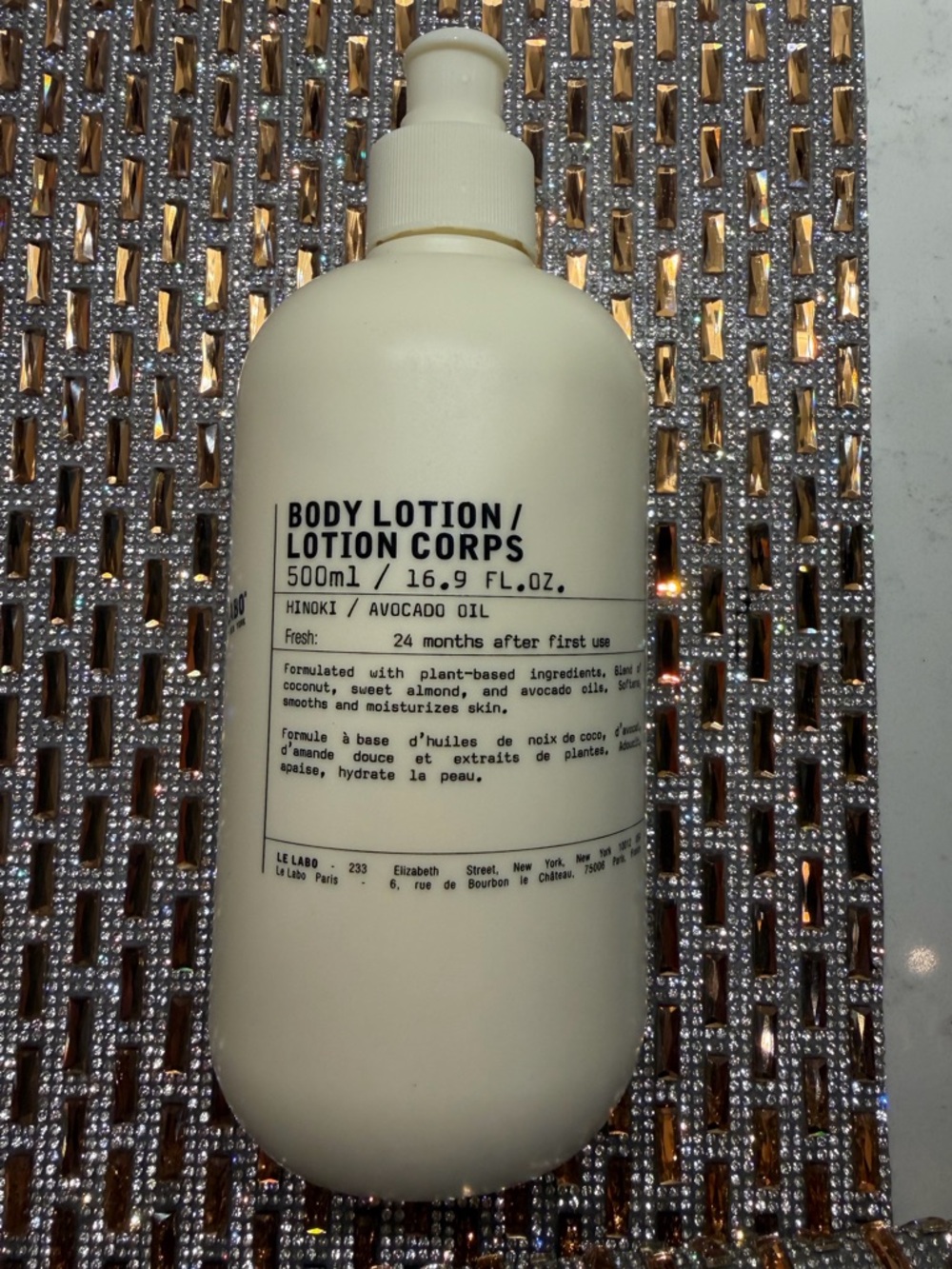 LE LABO HINOKI Body Lotion Pump Bottle